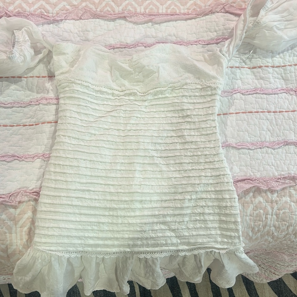 Hello Molly White Dress